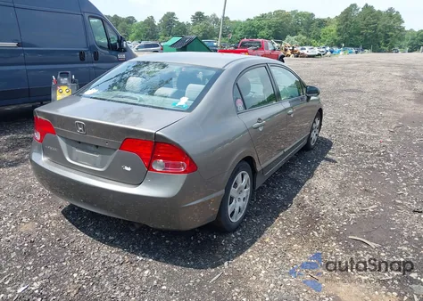 2008 Honda Civic Lx из США, поврежденный, VIN 2HGFA16508H319309